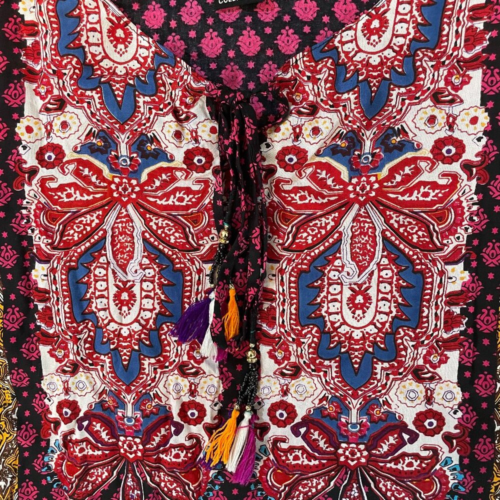 Nwot Size Large Ananda's Collection Bohemian Tuni… - image 4